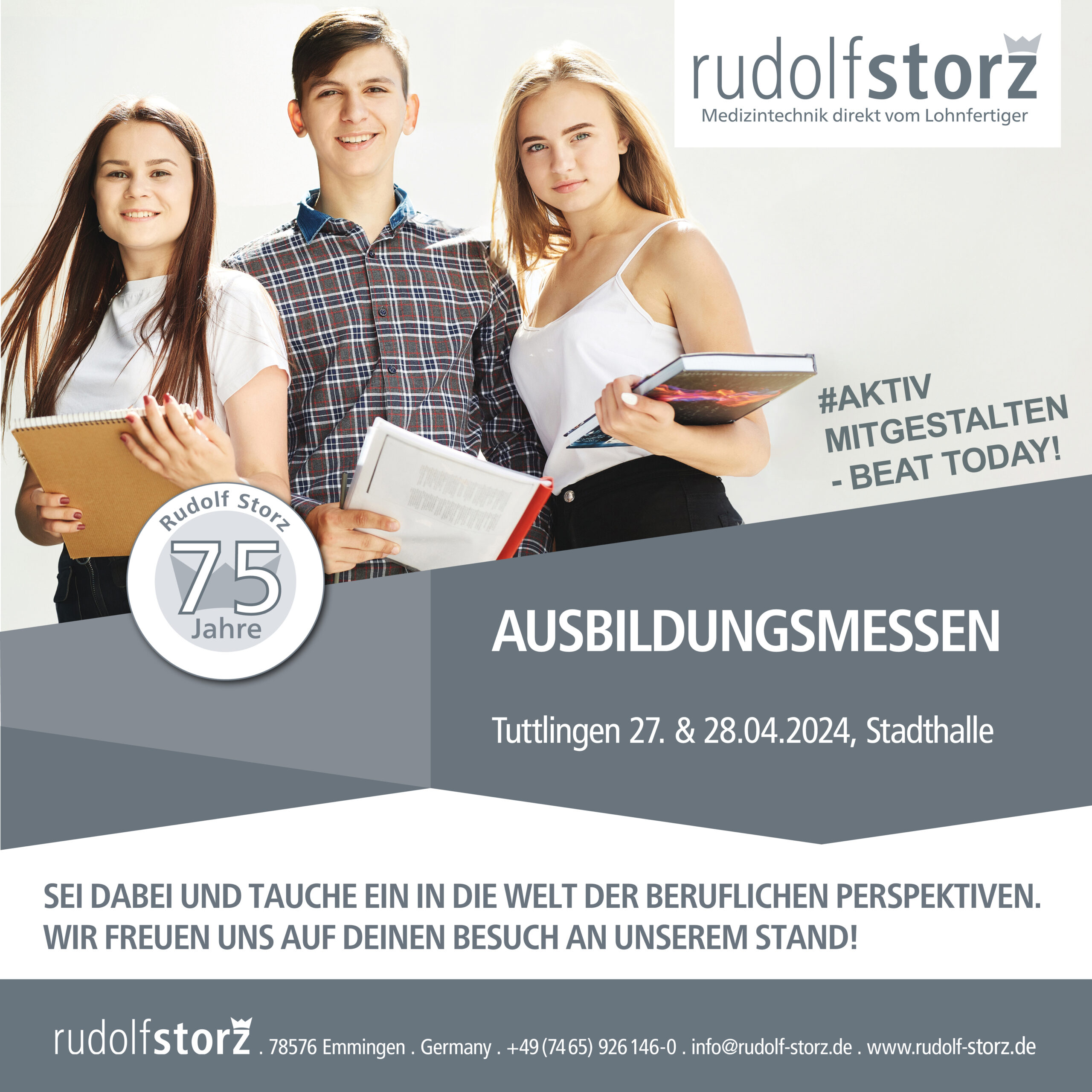 Ausbildungs­messe 2024: Protut - Rudolf Storz